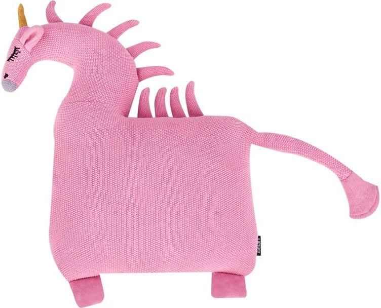 Beliani LAMMI Sierkussen set van 2 Roze 45 x 45 cm Katoen