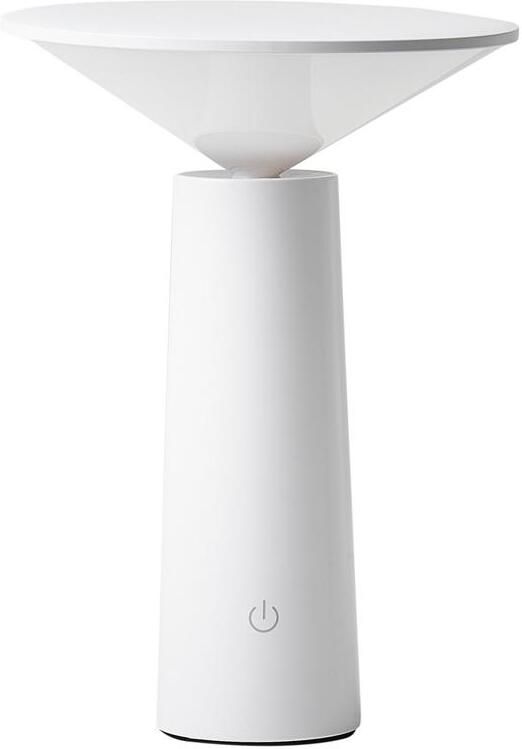 Beliani LEVIRA Tafellamp Wit IJzer