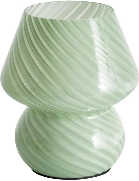 Beliani LOBO Tafellamp Groen Glas