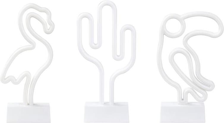 Beliani -MABEL-LED decor set van 3-Multicolor-Synthetisch materiaal