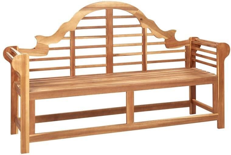 Beliani MARLBORO Tuinbank Lichthout Acaciahout