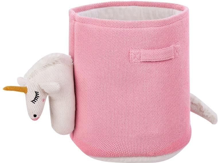 Beliani NARROTI Opbergmand Roze Katoen