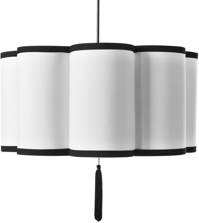 Beliani PALAMAR Hanglamp Wit Nylon