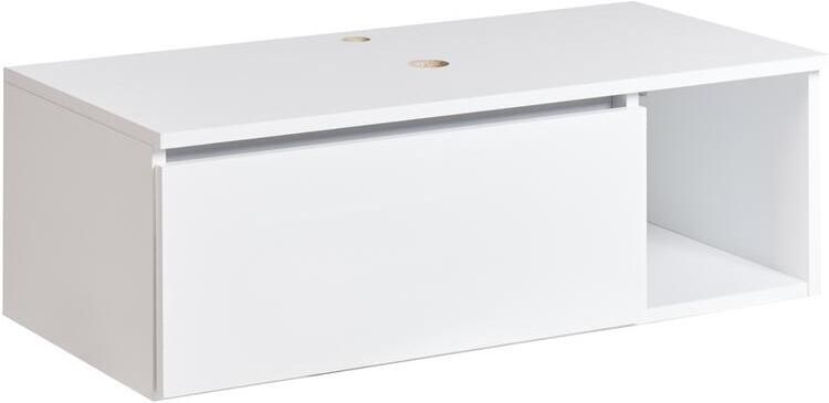 Beliani RUPANCO Badkamerkast Wit 80 x 40 cm MDP