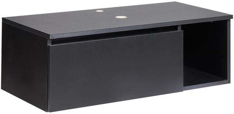 Beliani RUPANCO Badkamerkast Zwart 80 x 40 cm MDP