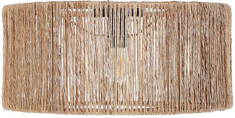 Beliani SEWA Hanglamp Natuurlijk Jute