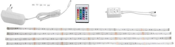 Beliani Streifen LED-strips Multicolor 240 cm PCB KALADAN
