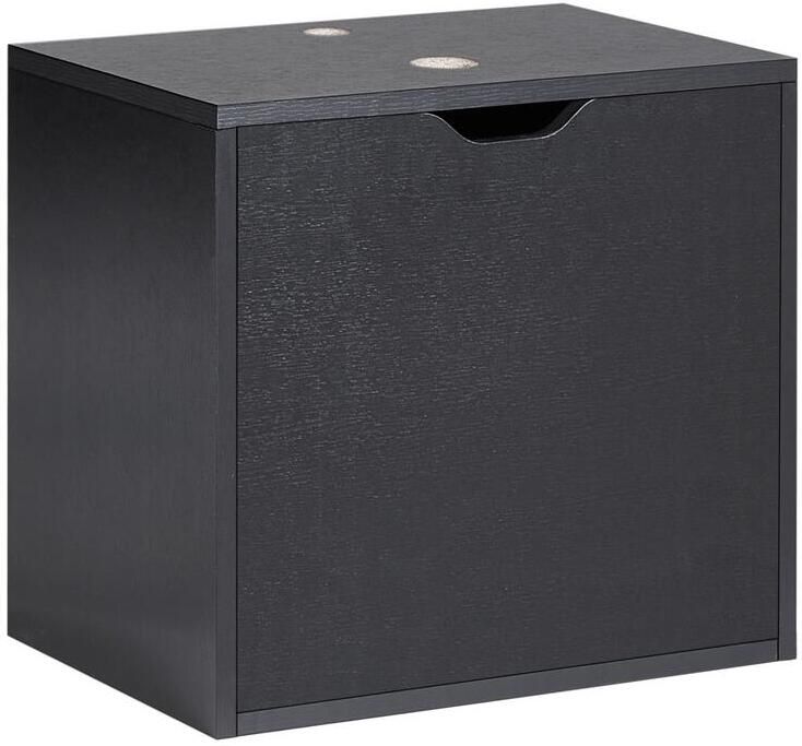 Beliani SUZANO Badkamermeubel Zwart 44 x 40 cm MDF