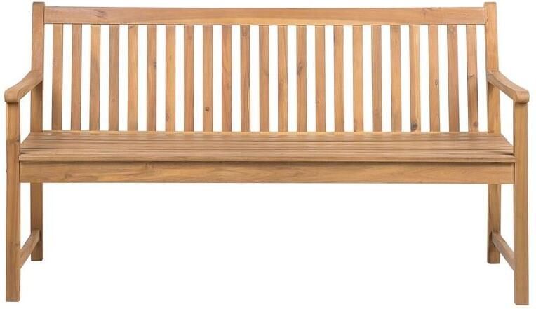 Beliani -VIVARA L-Tuinbank-Lichthout-FSC gecertificeerd acaciahout