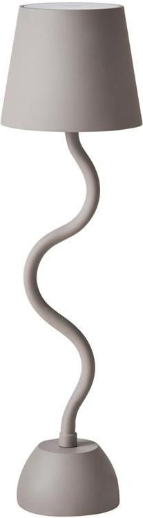 Beliani VOUGA Tafellamp Beige Aluminium|IJzer