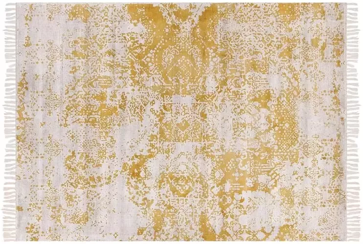 Beliani BOYALI Vloerkleed beige 160x230