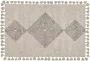 Beliani BULCUK Laagpolig vloerkleed Beige 160 x 230 cm Katoen - Thumbnail 1