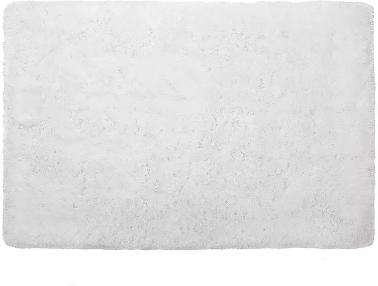 Beliani CIDE Shaggy vloerkleed Wit 200 x 300 cm Polyester - Foto 4