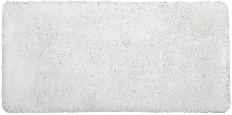 Beliani CIDE Shaggy vloerkleed Wit 80 x 150 cm Polyester - Foto 3