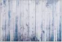Beliani DALLICA Laagpolig vloerkleed Grijs 140 x 200 cm Polyester - Thumbnail 1