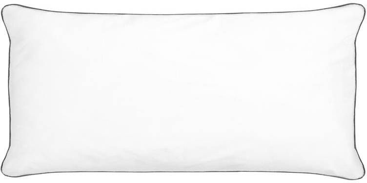 Beliani PELISTER Hoofdkussen hoog Wit 40 x 80 cm Katoen