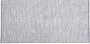 Beliani EDREMIT Laagpolig vloerkleed Grijs 80 x 150 cm Wol - Thumbnail 1