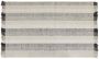 Beliani EMIRLER Modern vloerkleed Wit 140 x 200 cm Wol - Thumbnail 1