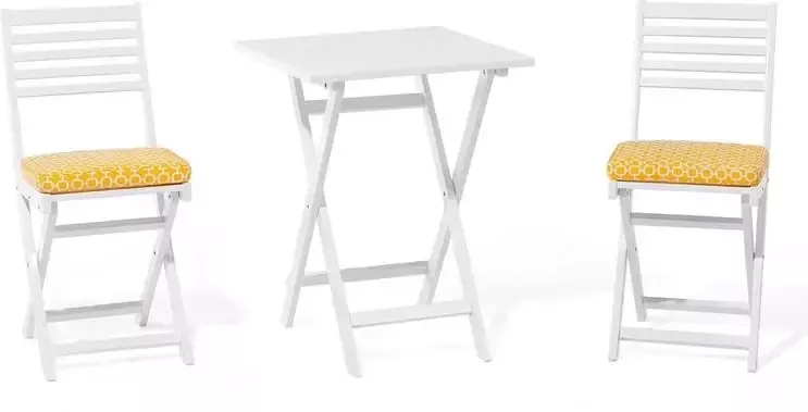 Beliani FIJI Bistroset Geel