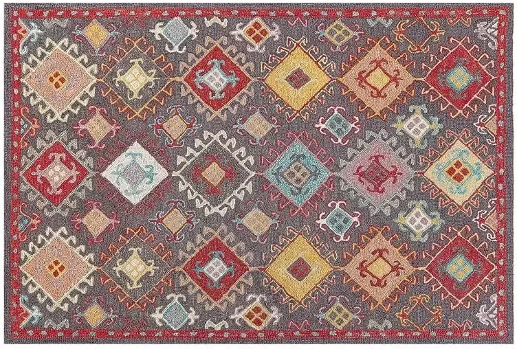 Beliani Vloerkleed vintage meerkleurig 140 x 200 cm FINIKE - Foto 3