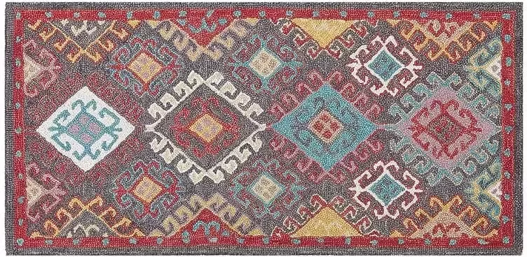 Beliani Vloerkleed vintage meerkleurig 80 x 150 cm FINIKE - Foto 3