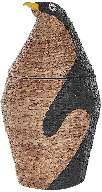 Beliani HADZABE Mand Natuurlijk Waterhyacinth