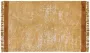 Beliani HANLI Vloerkleed Oranje 140 x 200 cm Viscose - Thumbnail 1