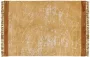 Beliani HANLI Vloerkleed Oranje 160 x 230 cm Viscose - Thumbnail 2