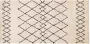 Beliani HAVSA Laagpolig vloerkleed Beige 80 x 150 cm Polyester - Thumbnail 1