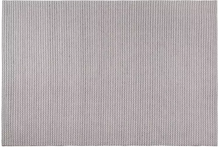 Beliani KILIS Laagpolig vloerkleed Lichtgrijs 140 x 200 cm Wol - Foto 4