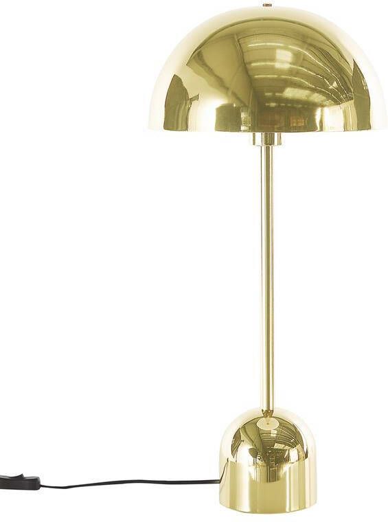 Beliani MACASIA Tafellamp-Goud-Metaal - Foto 2