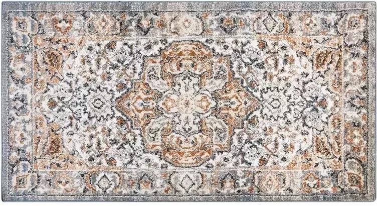 Beliani MARALIK Vintage vloerkleed Beige 80 x 150 cm Polypropyleen - Foto 2