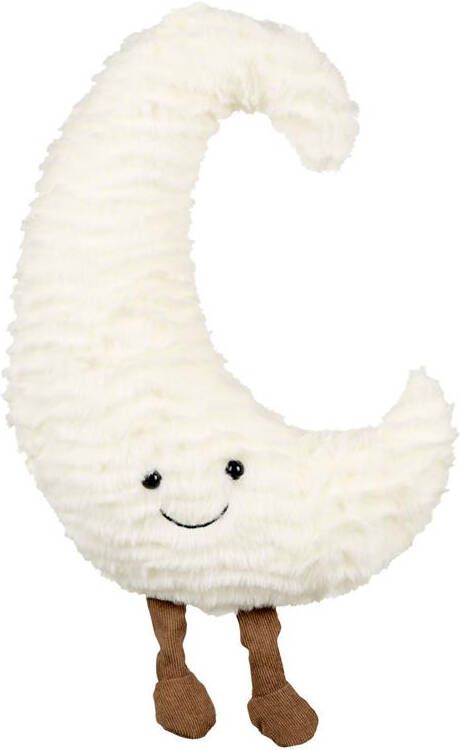 Beliani MOONLIGHTER Sierkussen Wit Polyester