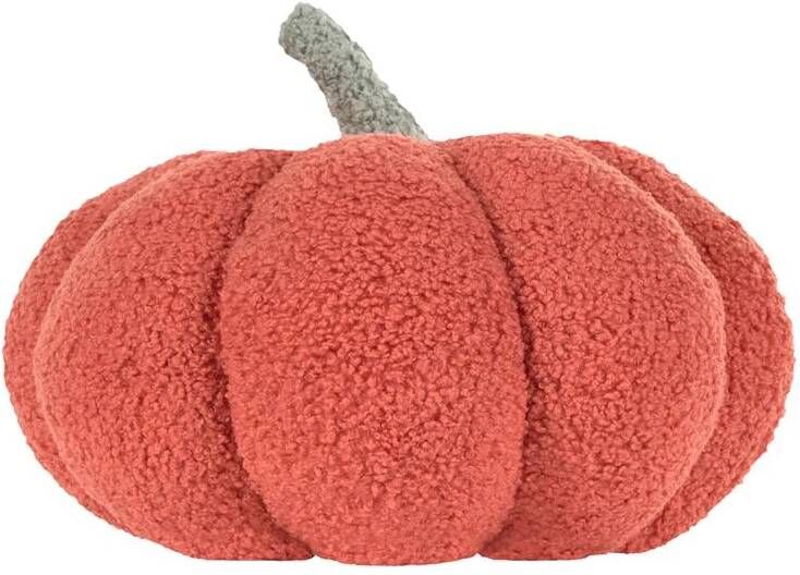 Beliani MUNCHKIN Sierkussen Oranje 28 cm Bouclé