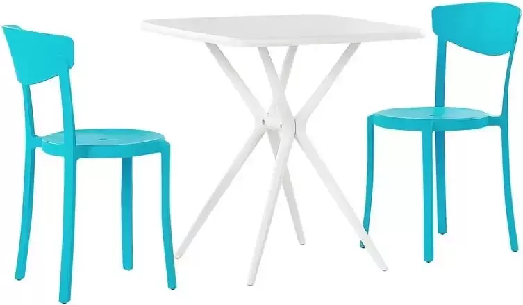 Beliani SERSALE|VIESTE Bistroset Wit