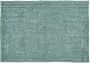 Beliani SIRNAK Laagpolig vloerkleed Groen 160 x 230 cm Katoen - Thumbnail 1