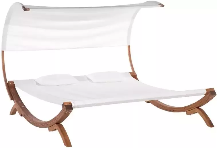 Beliani TERAMO Strandstoel Wit Polyester