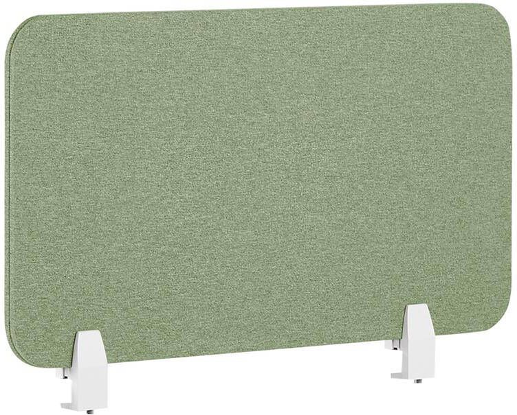 Beliani WALLY Bureauscherm Groen 80 cm Polyester