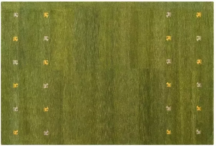 Beliani YULAFI Modern vloerkleed Groen 200 x 300 cm Wol