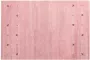 Beliani YULAFI Modern vloerkleed Roze 200 x 300 cm Wol - Thumbnail 1