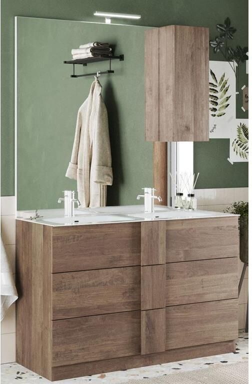 Benvenuto Design Jupiter 120 cm Staand Wastafel en Onderkast