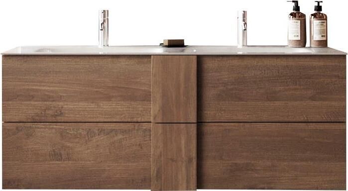 Benvenuto Design Jupiter 120 cm Zwevend Wastafel en Onderkast