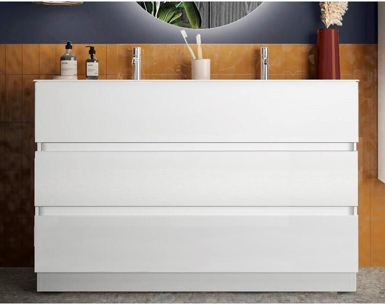 Benvenuto Design Start HG Wit 120 cm Staand Wastafel en Onderkast