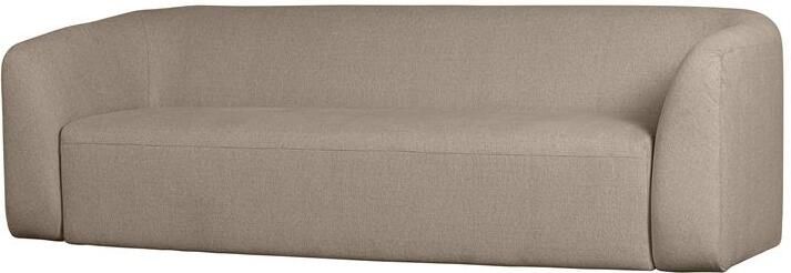 BePureHome Sloping 3-zitsbank Chenille Naturel Melange - Foto 2