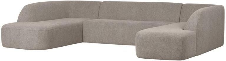 BePureHome Sloping U-Bank Chenille Off White Melange