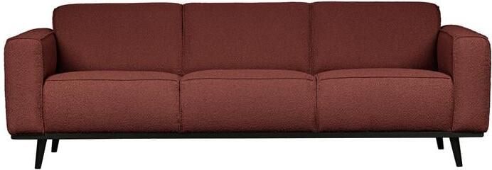 BePureHome Statement 3-zitsbank Bouclé Chestnut