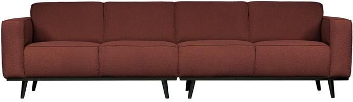 BePureHome Statement 4-zitsbank Bouclé Chestnut