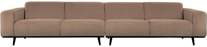 BePureHome Statement 4-zitsbank XL Bouclé Nougat