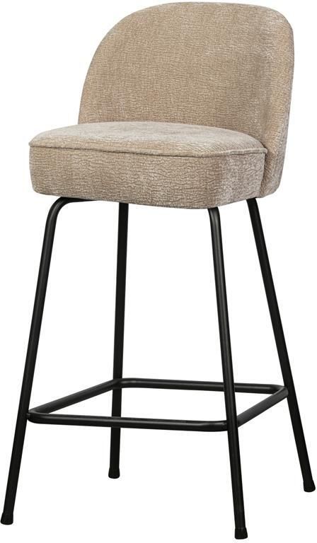 BePureHome Vogue Barkruk H 89 cm Polyester Sand