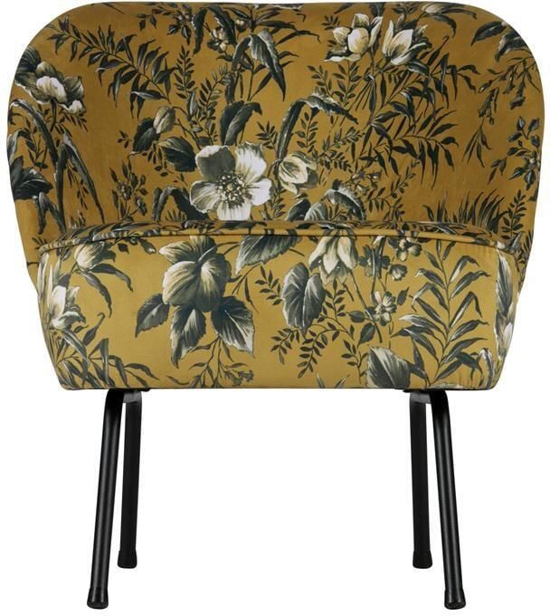 BePureHome Vogue Fauteuil Fluweel Poppy Mosterd 69x57x70 - Foto 3
